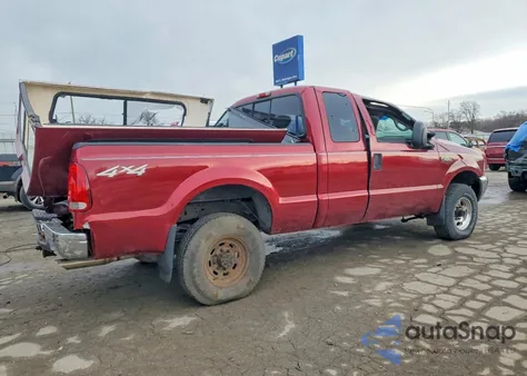 2002 Ford F250 Super Duty из США, поврежденный, VIN 1FTNX21L92EC40059